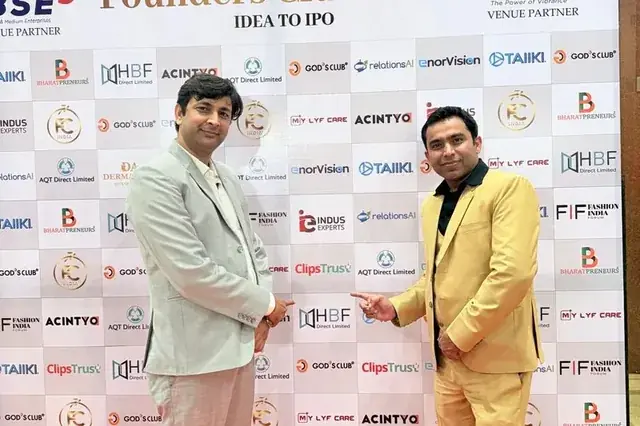 Chirag Arora at the Founders Club India, Idea to IPO event