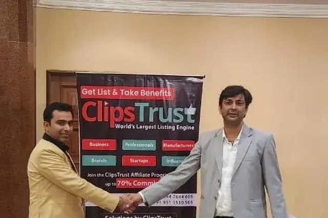 Chirag Arora at a ClipsTrust partner event