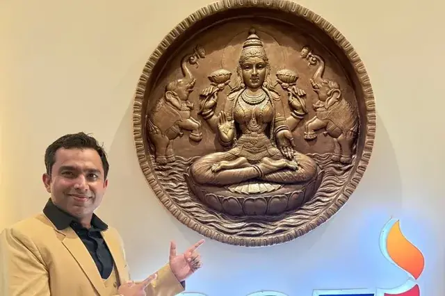 Chirag Arora at the BSE, Mumbai
